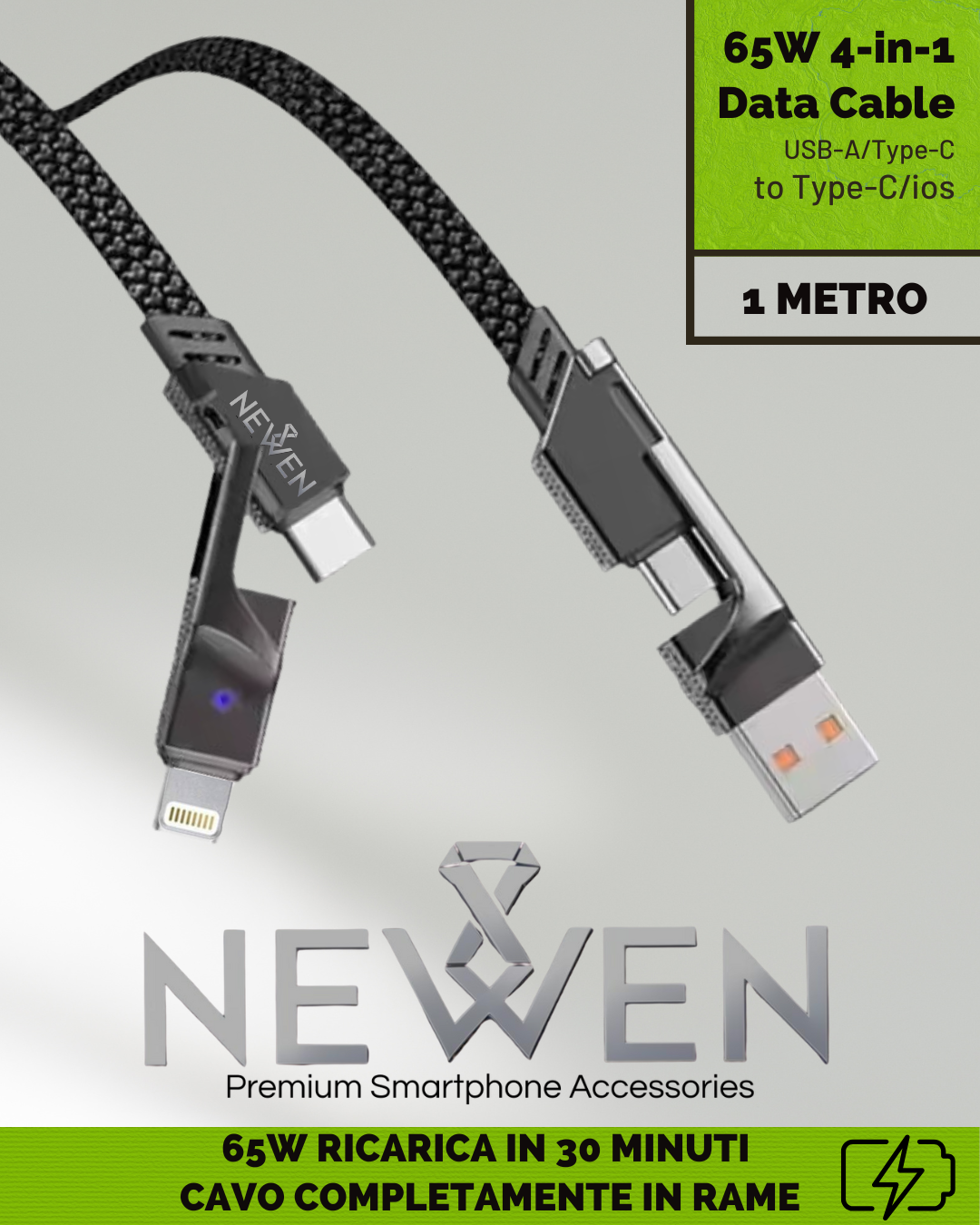 NEWEN™ – Cavo Dati 4-in-1